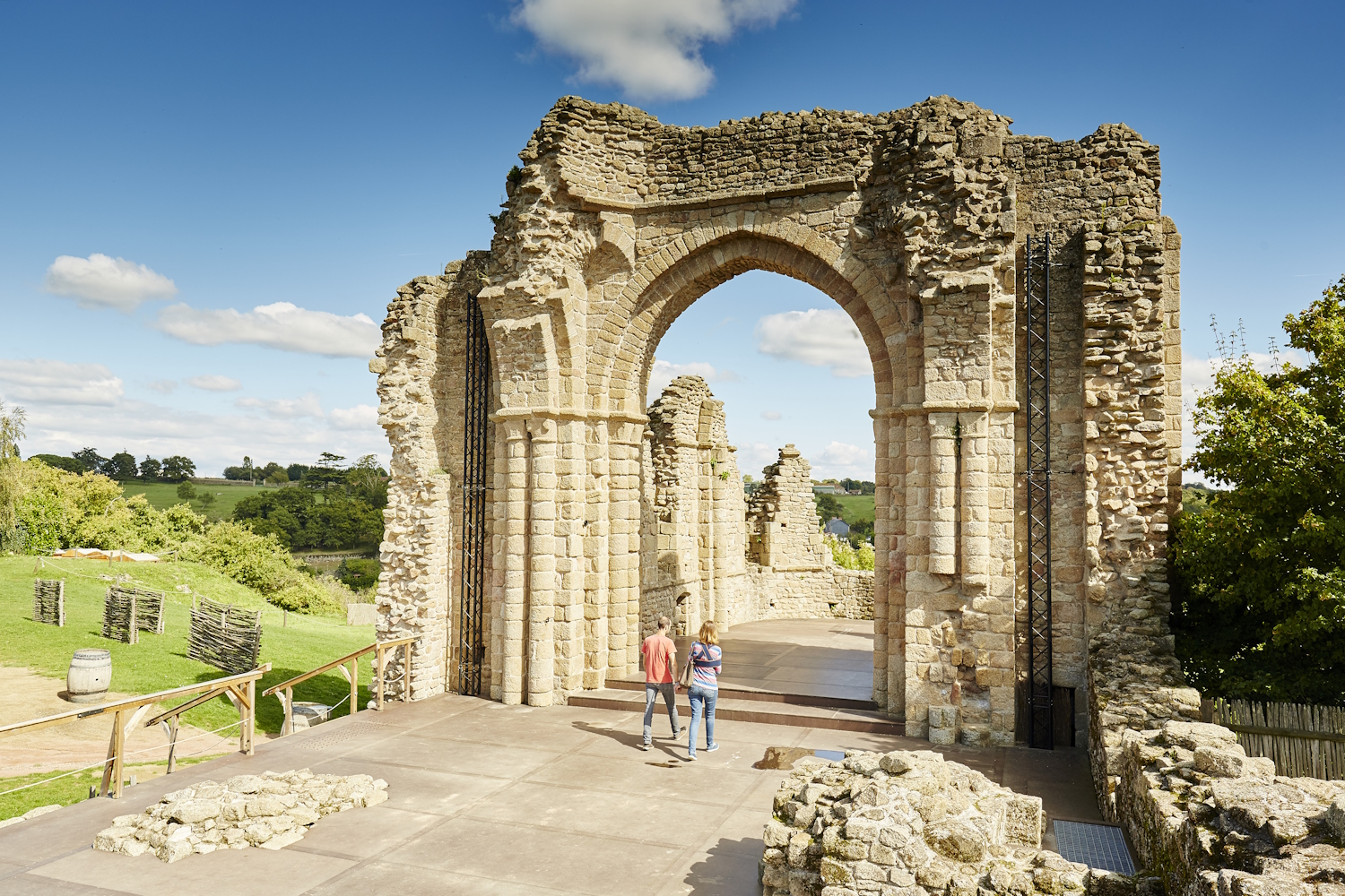 Photo de l'activités du château de Tiffauges